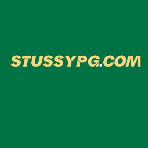 Logo da STUSSYPG